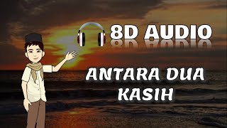 Antara Dua Kasih - UNIC (Lyrics Video) | 8D Audio