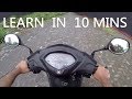 SCOOTY Chalana Sikhiye SIRF 10 MINUTES Me - Easy Learning Lesson