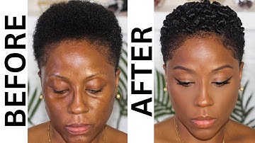 How To: Quick & Easy Curls | 4C Natural Hair Wash & Go