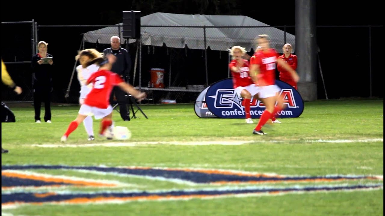 Great Womens soccer throw in. Good Distance. YouTube