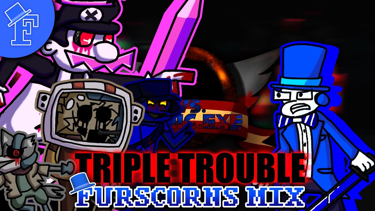 Stream [FNF] TRIPLE TROUBLE (BUT ITS SONIC.EYX VS DADDY DEAREST) - by me by  boofis