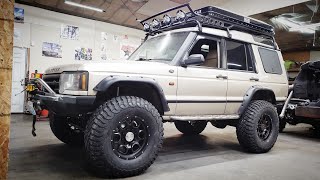 It Drives! 1st Test Drive on 1 tons. Ultimate Land Rover Discovery Build Episode 14