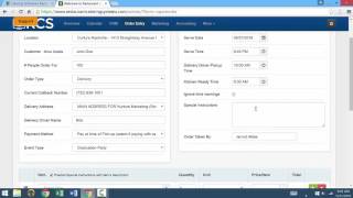 Video 5: EZ Catering Order Taking screenshot 4