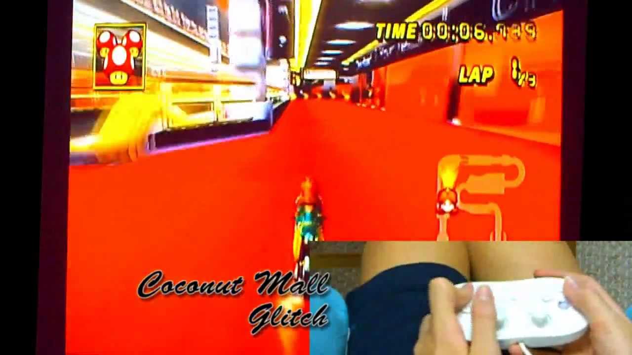 Mario Kart Wii Coconut Mall Glitch