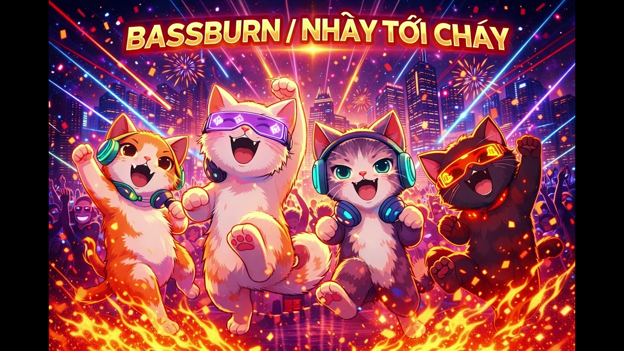 Bassburn — Techno Remix (High-Energy Bass Anthem) | AC8.Music2026 (English–Vietnamese)