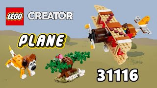 Lego 31116 PLANE - Virtual Build