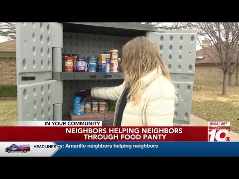 VIDEO B's Pantry Amarillo neighbors helping neighbors