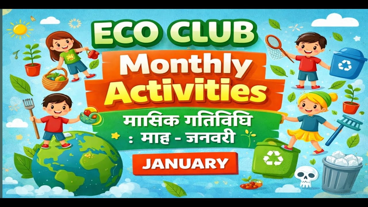 ECO CLUB January Monthly Activity 2026 | सभी शिक्षकों के लिए जरूरी | Bihar Teacher Latest News