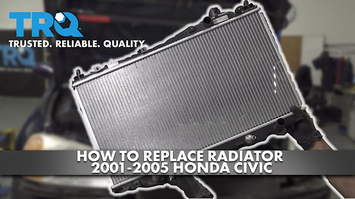 2002 honda civic radiator replacement cost