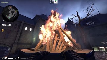 CSGO: Cobblestone Halloween Update Map Walk through
