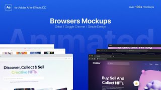 Browser Chrome & Safari Mockup