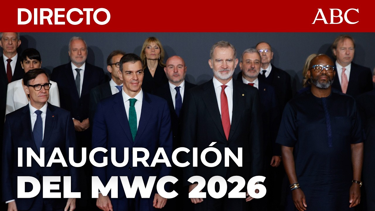 🔴DIRECTO | Felipe VI preside la cena de bienvenida al MWC 2026