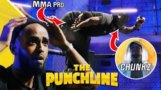 Will CHUNKZ beat an MMA Pro? ft. Darkest Man