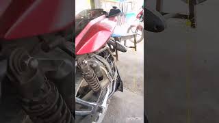 #TVS #automobile #works #servicing Apache RTR 160 haf engine work