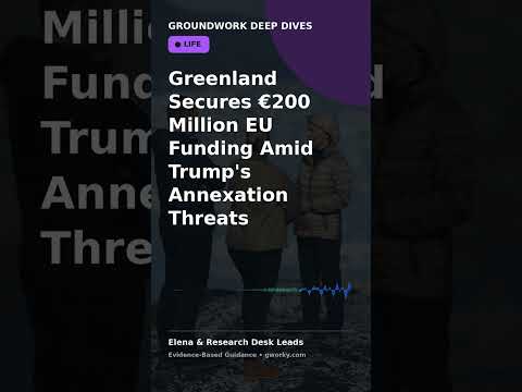 Greenland Secures €200 Million EU Funding Amid Trump's Annexation Threats