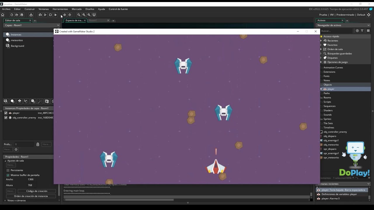 GAME MAKER - SPACE INVADERS 05 