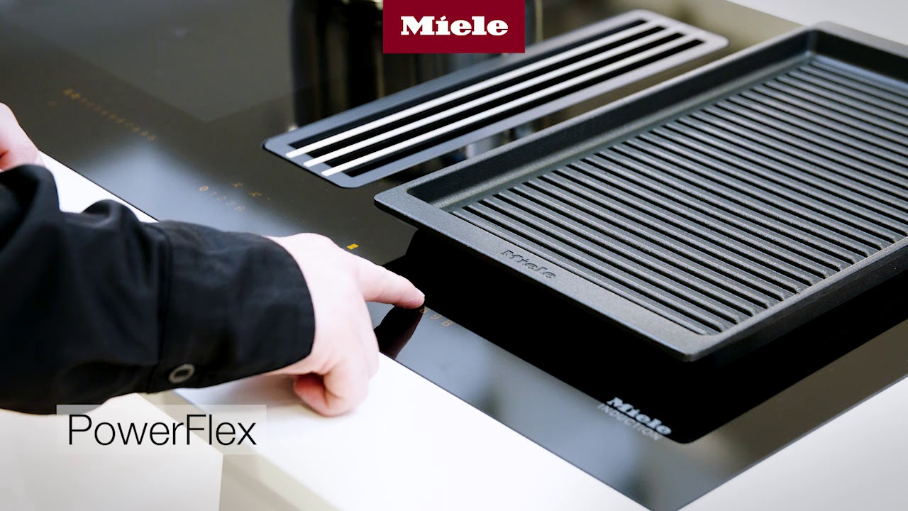 Miele KMDA - kogeplade med indbygget emhætte.