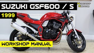 SUZUKI GSF600 (1999) Workshop Service Repair Manual - English - PDF Download