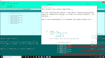 Mining Competitors from Large Unstructured Datasets IEEE 2017 2018 PROJECTS