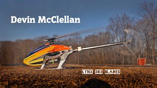 Devin McClellan flying Oxy4 Max with Lynx 383 Main Blades