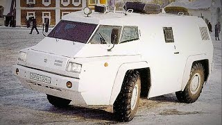 Необычный ГАЗовский броневик ГАЗ-3934 СИАМ