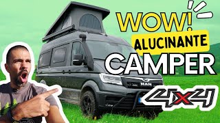 🔴 La Furgoneta CAMPER 4x4 Que te va a SORPRENDER ► MAN TGE 🚐 [VAN TOUR]