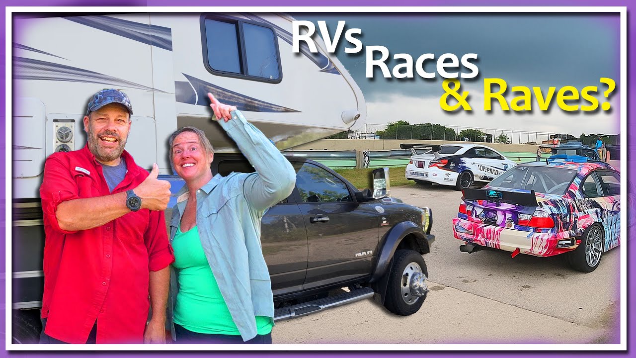 The Ultimate Festival Experience from our RV! 🏎️🎵