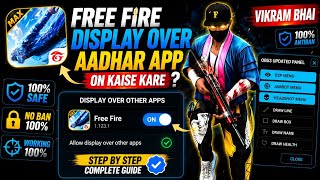 HOW TO DISPLAY ON PROBLEAM IN FREE FIRE MAX MOD MENU ALL PANEL ME WORK KARTA HE MONST IMPORTANT 