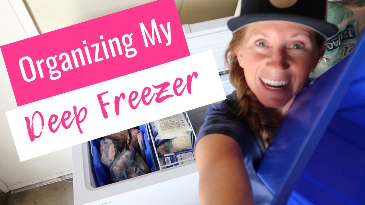 Deep Freezer Organization- Tips and Tricks!