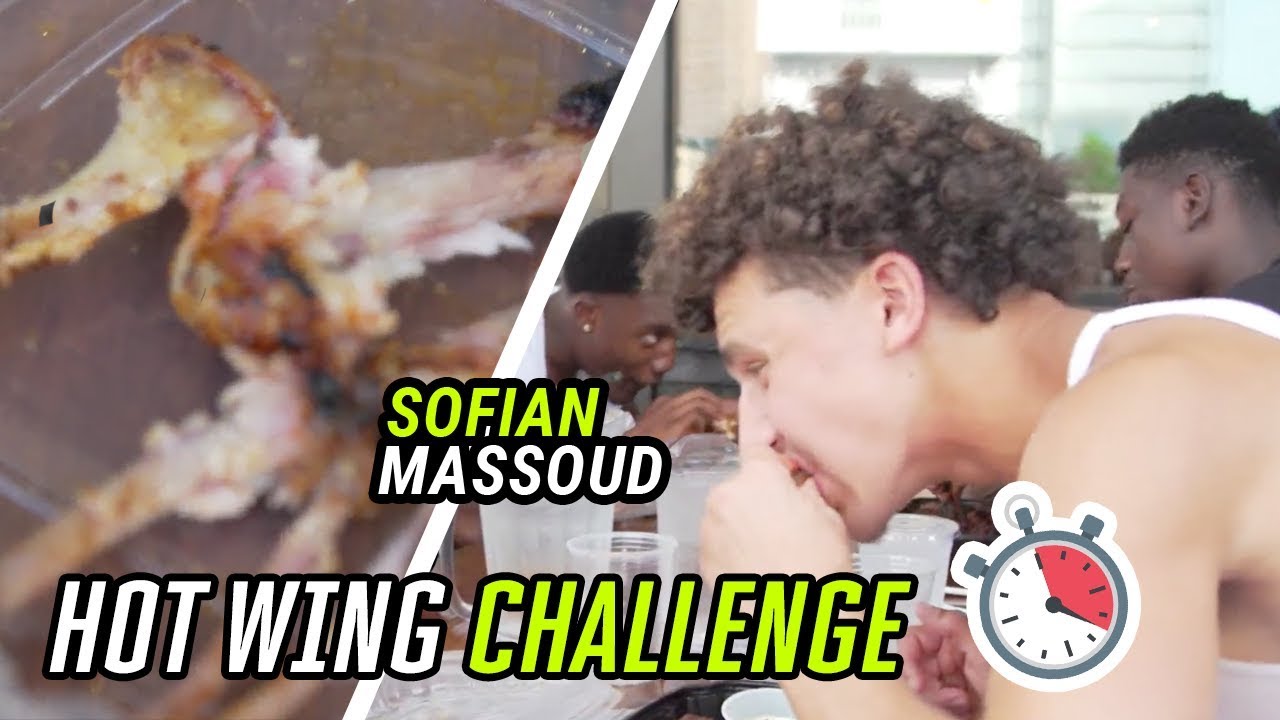 NYC's Best QB Takes On The HOT WING CHALLENGE! How Many Can Sofian