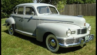 The NASH Ambassador Cars  Luxury, Quiet, and over engineered Made in Wisconsin !
