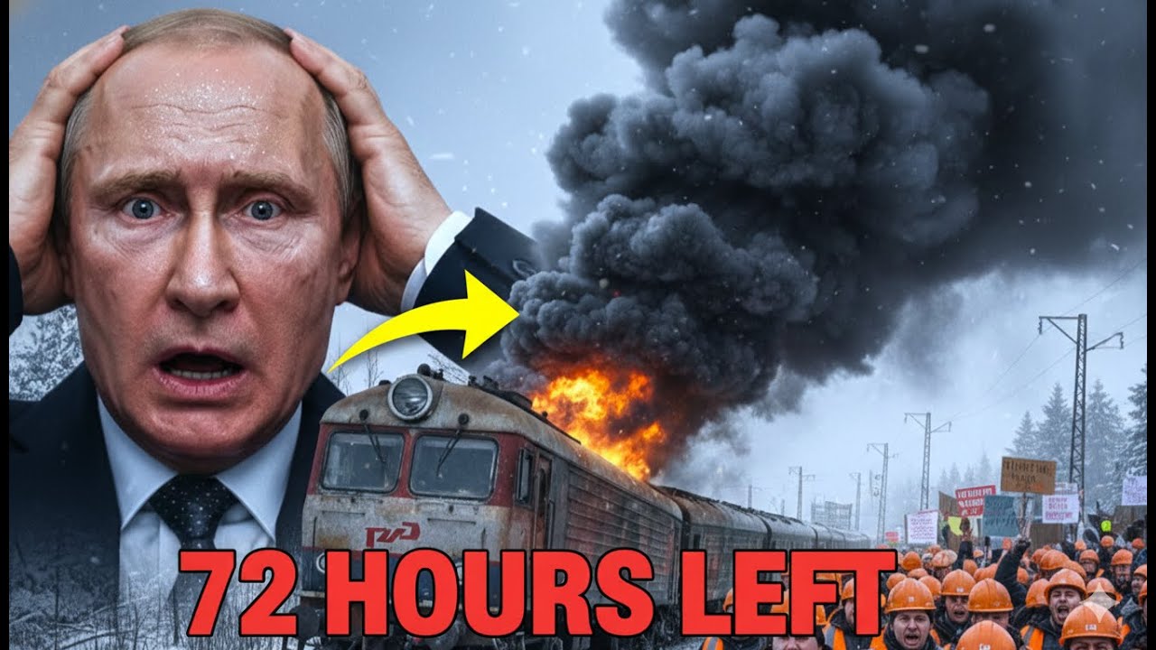 Putin Under Fire: Mass Layoffs Hit 700,000 as Russia’s Rail Industry Goes Bankrupt