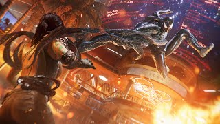 A Hunt Hell Never Forget (Symbiotic Relationship) | Marvels Spider-Man 2 Unreleased Soundtrack
This theme plays when Peter encounters Hunters outside Connors house and when he chases MJ in the tunnel during the New Threads and Wake Up missions respectively.
It’s the intense string section of the “Symbiotic Relationship” theme from the official soundtrack.
Composed by John Paesano A Hunt Hell Never Forget (Symbiotic Relationship) | Marvels Spider-Man 2 Unreleased Soundtrack