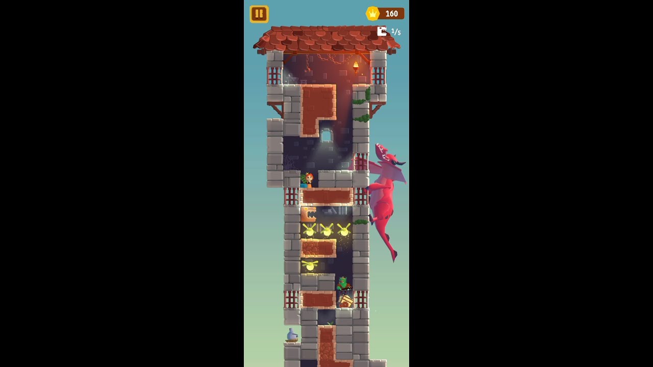 Once Upon a Tower (by Pomelo Games) free offline action platformer for Android and iOS
