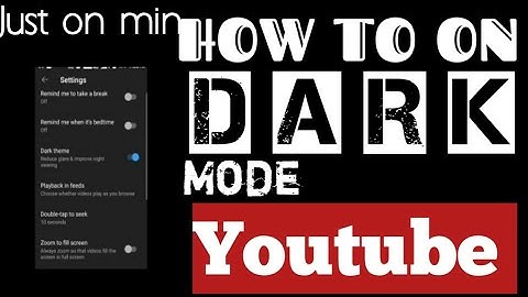 ||how to enable youtube dark mode 2023||  ||youtube me dark mode kaise kare-no apps! no root ||
