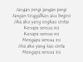 selamat tinggal zizan ft dina lyric
