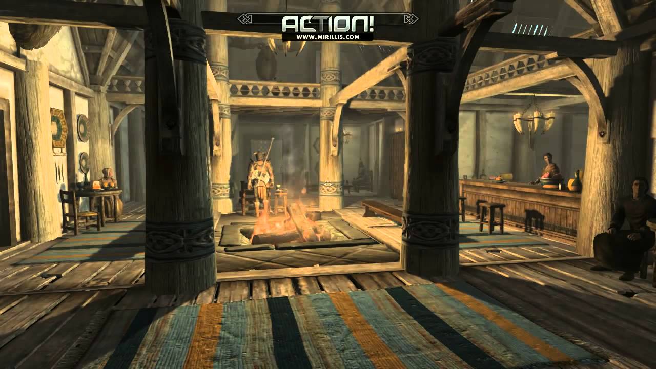 Skyrim - Testing "Action!" Game & Screen Recorder