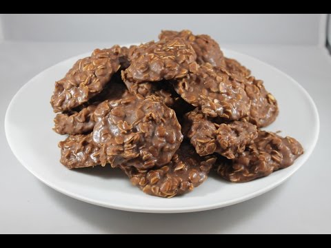 No Bake Cookies, Chocolate and Peanut Butter