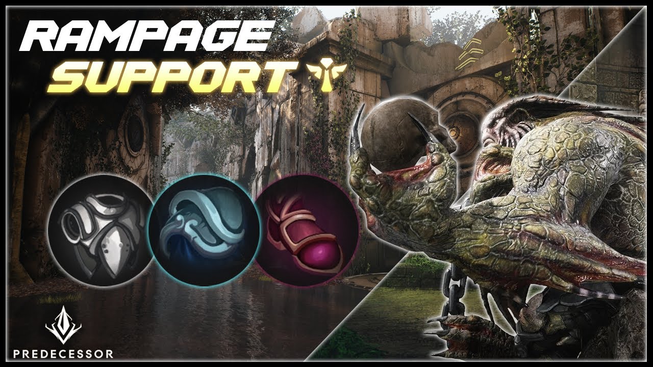 Rampage Support is Unkillable | Predecessor Gameplay - YouTube