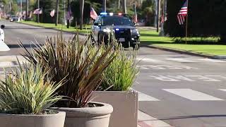 Coronado police and engine 36 responding code 3 to a shooting