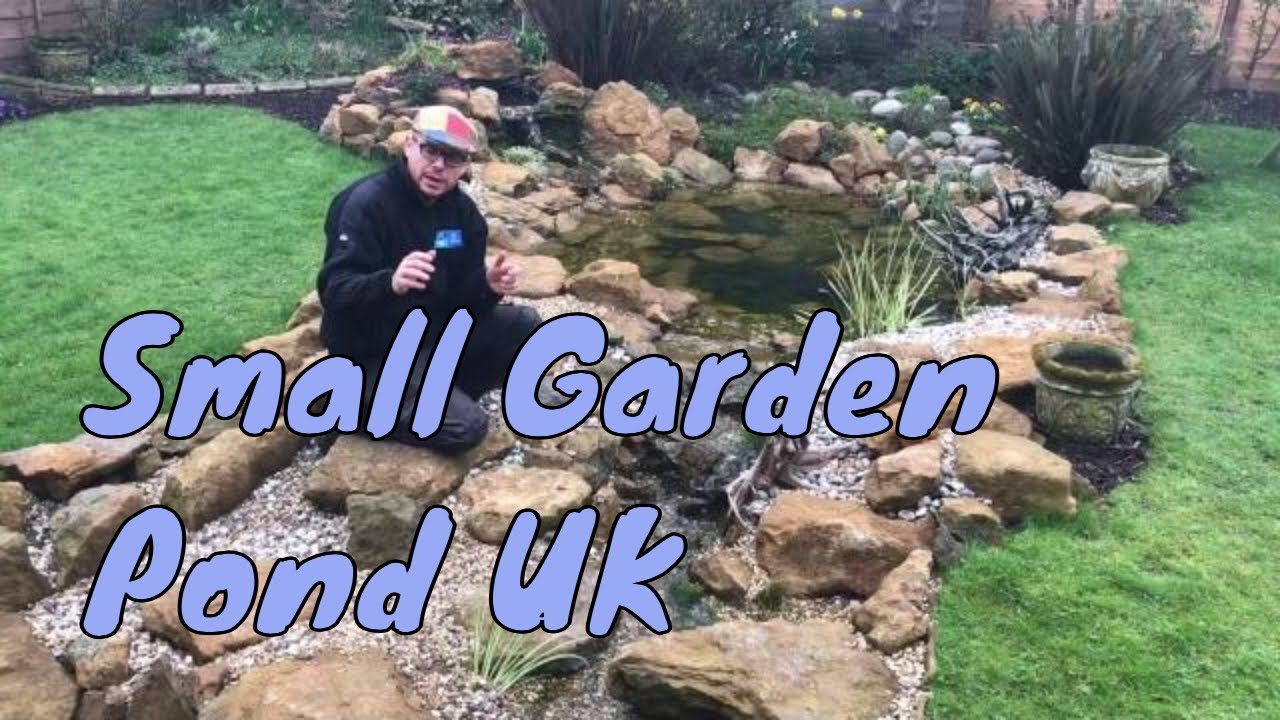 How to make a Small Garden Pond UK YouTube