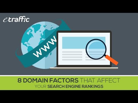 eTraffic Presents: 8 Domain Factors That Effect Your Search Engine Rankings