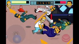 The Simpsons Arcade (iOS, 2009)  Playthrough