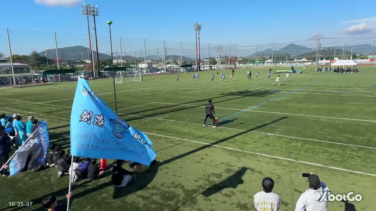 2025.11.23 全日本U-12サッカー選手権大会山口県大会 決勝　OWN VSクレフィオ　前半
