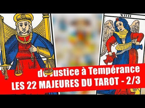 [TAROT INTRO] From Justice to Temperance - The Major Arcana 8 to 14 (Part 2/3)