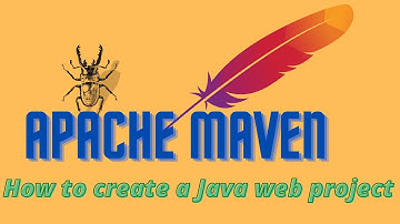 How to create a Java web project with Maven