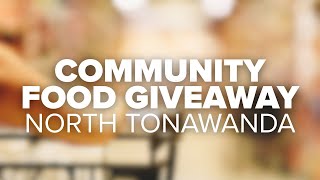 What you need to know: Community food giveaway in North Tonawanda
