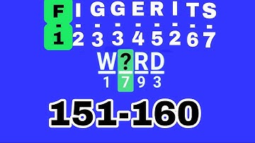 Figgerits 151 152 153 154 155 156 157 158 159 160