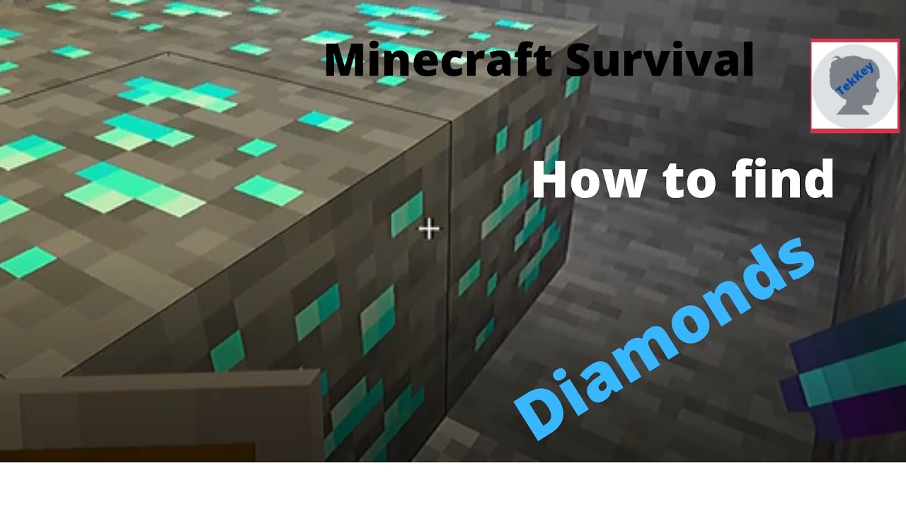 Minecraft Survival - How to find Diamonds - YouTube