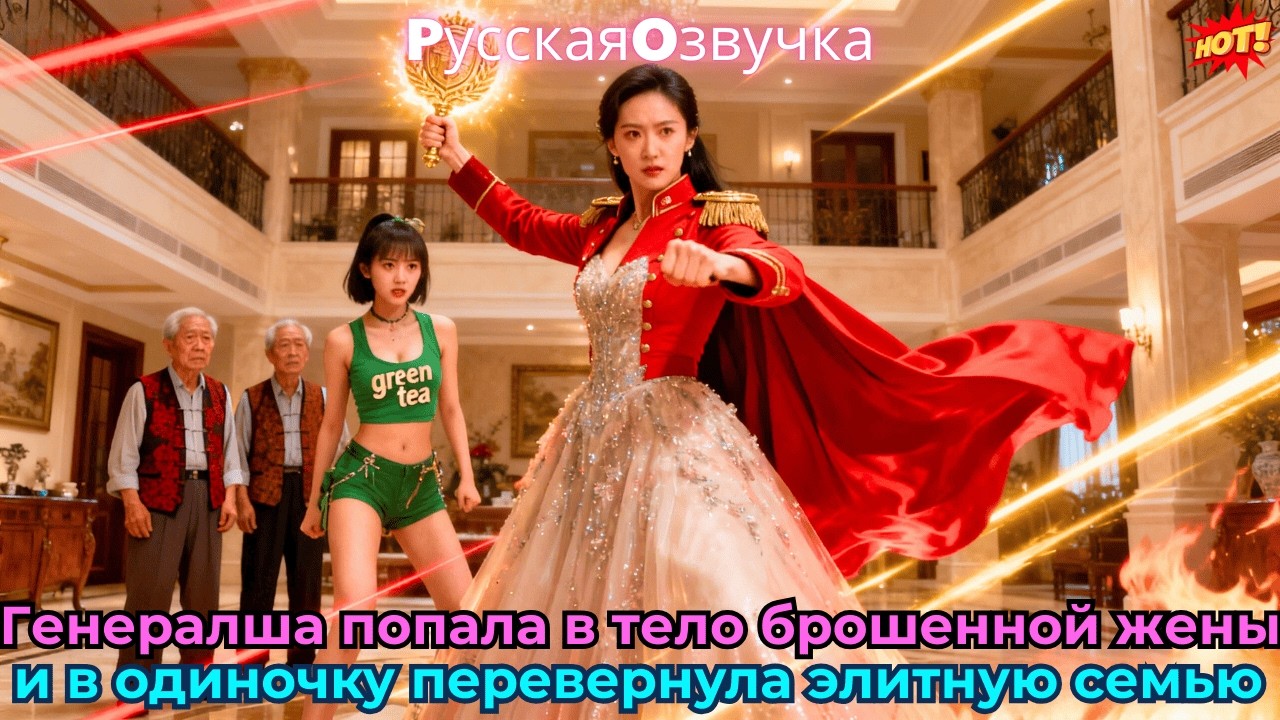 Генералша попала в тело брошенной жены и в одиночку перевернула элитную семью